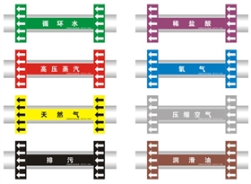 反光管道標識 反光管道標識