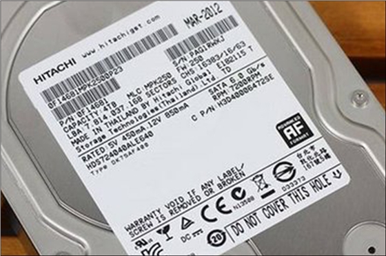 硬盤不干膠標簽 硬盤不干膠標簽