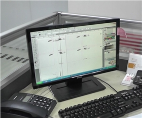 顯示器標簽物料準備