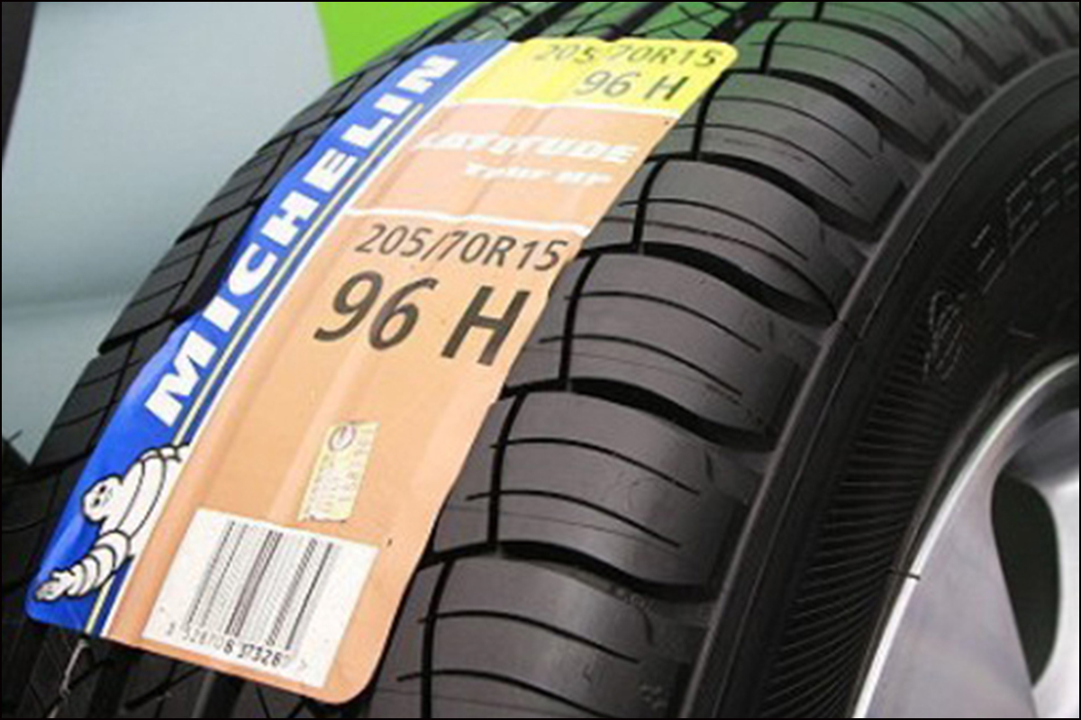 汽車輪胎標簽