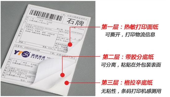 熱敏快遞標簽 熱敏快遞標簽