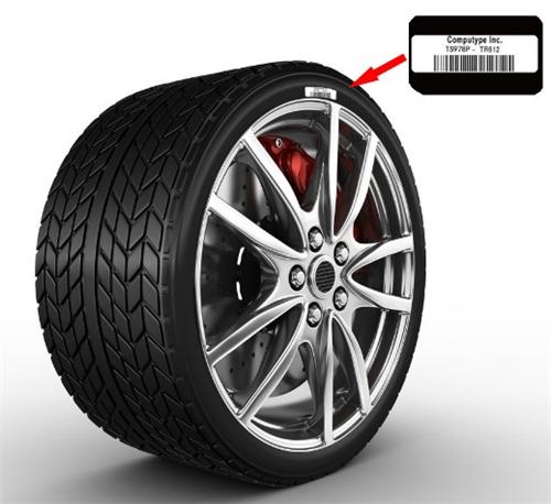 汽車輪胎硫化標(biāo)簽 汽車輪胎硫化標(biāo)簽