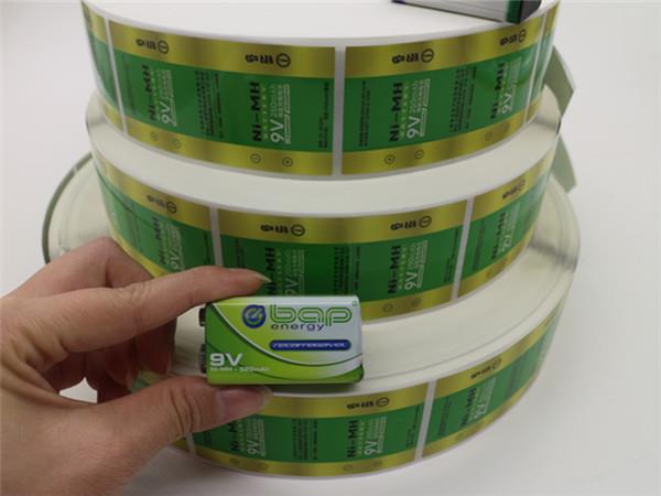電池膜不干膠標簽 電池膜不干膠標簽