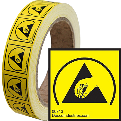 防靜電警示標簽